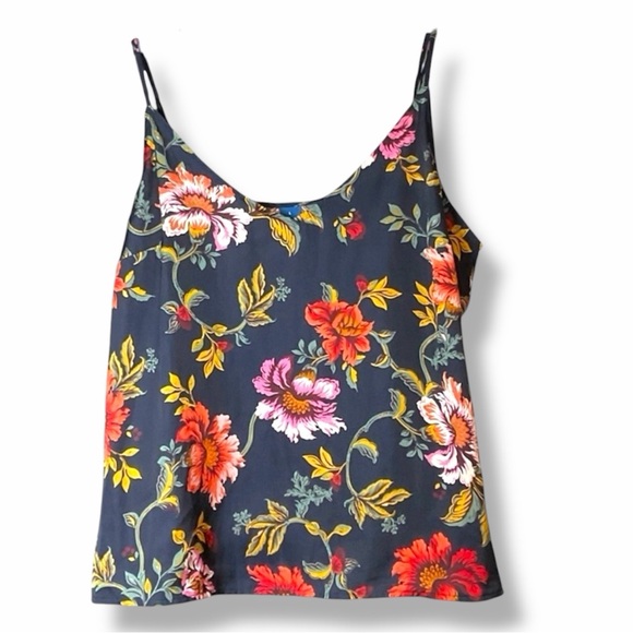 Old Navy Tops - Old Navy Floral Spaghetti Strap Tank Top Size Large NWT
